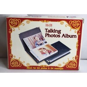 Talking Photo Album 24 Photos 4x6 And Personalized Messages NEW Billion Team
